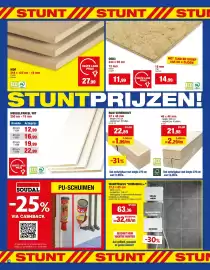 Hubo folder Pagina 12: Meubelpaneel wit €12,99, Ruw vurenhout €1,09