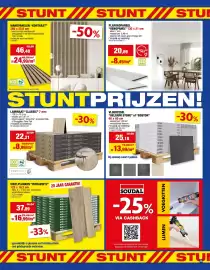 Hubo folder Pagina 13: Laminaat classic €22,21, Plafondpaneel Renopanel €8,49