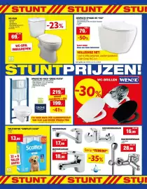Hubo folder Pagina 15: Wc-pack €69,00, Toiletpapier complete clean €13,99