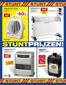 Hubo folder Pagina 18: Convector "Mistral" €24,99, Kachelbrandstof Tosaine €52,99