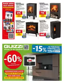 Hubo folder Pagina 22: Houtkachel alexia ecodesign €479,00, Pelletkachel king 55 zwart €869,00
