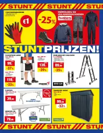 Hubo folder Pagina 5: Vouwladder met stabilisator €89,99, Tuinberging Arden €99,99