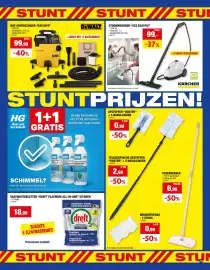 Hubo folder Pagina 7: Nat-droogzuiger dxv20pf €99,99, Vaatwastabletten dreft platinum all-in-one €18,99