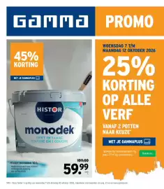 GAMMA folder Pagina 1: Histor monodek €59,99