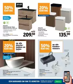 GAMMA folder Pagina 29: Atlantic toiletmeubel Amari of Imani €135,00, Douche-bakken en baden €1.599,20