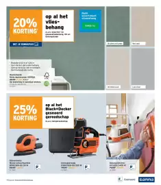 GAMMA folder Pagina 8: Mouse schuurnmachine €42,74, Vlies-behang €21,59