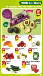 Folheto Pingo Doce semana 41 Página 3: Maçã pink lady €2,49, Pêra conference €2,29