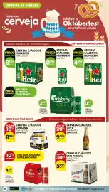 Folheto Pingo Doce semana 41 Página 32: Cerveja c/álcool corona €8,99, Cerveja c/álcool leffe blonde €2,29