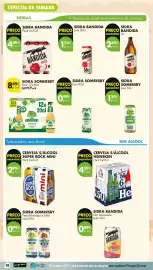 Folheto Pingo Doce semana 41 Página 34: Sidra somersby apple €8,49, Cerveja s/alcool super bock mini €2,99