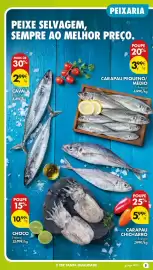 Folheto Pingo Doce semana 41 Página 5: PEIXE SELVAGEM, PEIXARIA SEMPRE AO MELHOR PREÇO. POUPE MAIS DE 30% 299€ CAVALA Fresca
