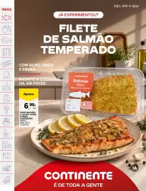 Folheto Continente semana 41 Página 6: DOO ÍNDICE ME JÁ EXPERIMENTOU? FILETE DE SALMÃO TEMPERADO COM ALHO, LIMÃO E ERVAS
