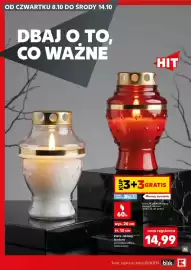 Kaufland gazetka tydzień 41 Strona 10: OD CZWARTKU 8.10 DO ŚRODY 14.10 DBAJ O TO, CO WAŻNE DOO HIT TYLKO 3+3 GRATIS ZKARTA