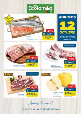 Folleto Cash Ecofamilia (válido hasta el 12-10)