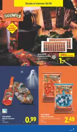 Catálogo Lidl semana 42 Página 29: Halloween bolitas de chocolate €2,49, Halloween bolas de chocolate €0,99