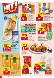 Twój Market gazetka tydzień 41 Strona 32: Ryba po grecku Seko €9,99, Nuggetsy z filetów Mintaja Abramczyk €9,99