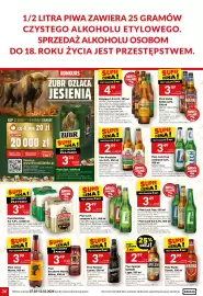 Twój Market gazetka tydzień 41 Strona 36: Piwo Lech Free €3,49, Książęce €4,99