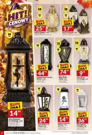 Twój Market gazetka tydzień 41 Strona 4: Znicz kapliczka S-49 biała €36,99, Znicz szklany S-47 Płomyk €9,99