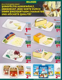 Billa Flugblatt woche 41 Seite 11: Président Brietorte €1,49, Kärntnermilch Blütencäse €1,49