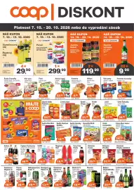 COOP DISKONT leták Strana 1: Jojo vybrané druhy €17,90, Lindt Lindor vybrané druhy €129,90