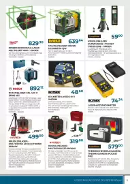 Meno Pro folder Pagina 5: Multilijnlaser groen €639,64, Rolmeter laser 2 in 1 €48,60