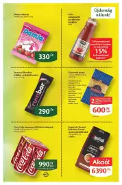 EcoFamily akciós újság Oldal 3: Gyermelyi tészta €600,00, Rumbar csokoládé €290,00