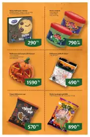 EcoFamily akciós újság Oldal 5: Halloween tők lámpás €1.590,00, Becky's pattogó nyalókák €890,00