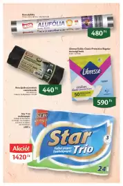 EcoFamily akciós újság Oldal 8: Ikon újrahasznosított szemeteszsák €440,00, Libresse dailies classic protection €590,00