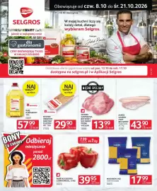 Selgros gazetka Strona 1: Makaron Lubella €17,99, Boczek Wędzony Parzony €29,90