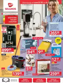 Selgros gazetka Strona 1: Ekspress ECAM 21.117.B €899,00, Vileda Komplet mop obrotowy H2PRO €139,00