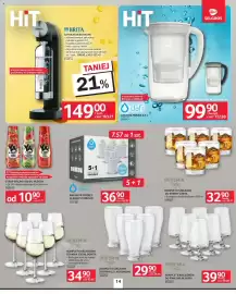 Selgros gazetka Strona 17: Kieliszki do piwa 380 ml Mary €39,90, Bohemia Prestige Szkłanki do whisky €32,90