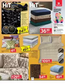 Selgros gazetka Strona 21: POSZEWKA 40 x 40 CM €4,99, Przecieradło Jersey z gumką €36,90