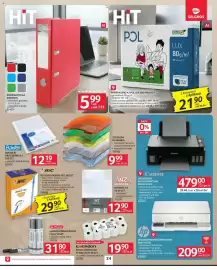 Selgros gazetka Strona 27: Urządzenie wielofunkcyjne HP ENVY 6120E €209,00, Koszulki Groszkowe A4 Bantex €12,19