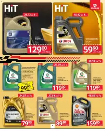 Selgros gazetka Strona 7: Castrol Olej Silnikowy Magnatec 10W-40 €119,00, Shell OLEJ SILNIKOWY HELIX ULTRA ECT 5 W-30 €159,00