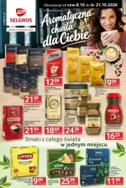 Selgros gazetka Strona 1: Kawa rozpuszczalna Nescafe €19,99, Herbata Dilmah €14,75