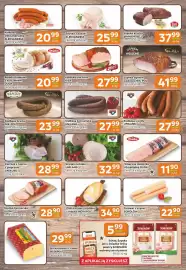 Społem Częstochowa gazetka Strona 3: Kiełbasa aleksandryjska Aleksandria €20,99, Szynka z puszki Aleksandria €25,99
