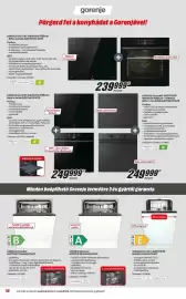 MediaMarkt akciós újság Oldal 10: Gorenje beépíthető mosogatógép €1.474.489,00