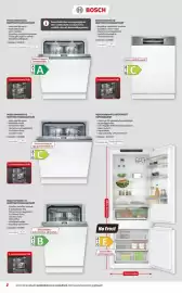 MediaMarkt akciós újság Oldal 2: Bosch beépíthető mosogatógép €1.505.845,00, Bosch beépíthető mosogatógép €1.493.993,00