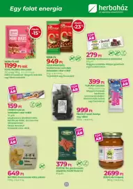 Herbaház akciós újság Oldal 11: Piros mogyorós €949,00, Biopont bio gluténmentes sóspálcika €379,00