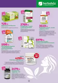 Herbaház akciós újság Oldal 17: Interherb napi 1 citromfű extraktum 80 mg kapszula €2.769,00