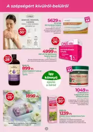 Herbaház akciós újság Oldal 24: Dr. Böhm bőr haj köröm tabletta €5.629,00, Philosophia szappan €1.899,00