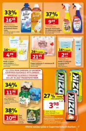 Auchan gazetka | Supermarket Strona 7: 33% TANIEJ 25,49 1698 *Najniższa cena z 30 dni przed obniżką. Płyn lub koncentrat do