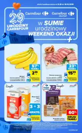 Carrefour gazetka Strona 1: Banany* €2,99, Żeberka wieprzowe €15,99