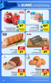 Carrefour gazetka Strona 2: Polędwica sopocka Karol €2,19, Polskie pomidory malinowe €5,99