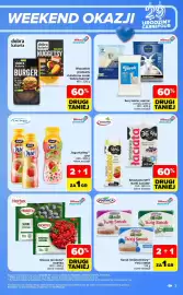 Carrefour gazetka Strona 3: Jogurt pitny Jovi Duet €1,00, Serek śmietankowy TWÓJ SMAK €1,00