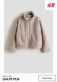 H&M gazetka tydzień 41 Strona 2: Kurtka z misia H & M €164,99