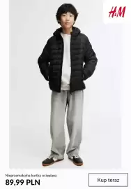 H&M gazetka tydzień 41 Strona 6: Nieprzemakalna kurtka ocieplana H & M €89,99