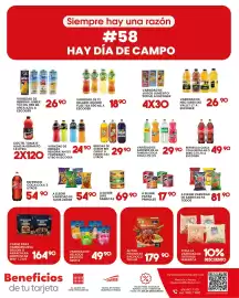 Folleto Alsuper Página 7: Powerade variedad de bebidas rehidratantes 1 litro a escoger €24,90, Takis €54,90