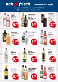 Nah & Frisch Prospekt woche 41 Seite 10: Martini L'Aperitivo €7,99, Captain Morgan Baileys Irish Cream €9,99