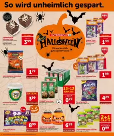 Interspar Flugblatt Seite 16: Soletti Halloween Fledermäuse €1,79, Maoam Spooky Mix €4,29
