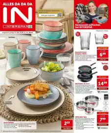 Interspar Flugblatt Seite 20: SIMPEX BASIC Töpfe €7,99, Ritzenhoff & Becker Trinkgläser »Nobel« €6,99